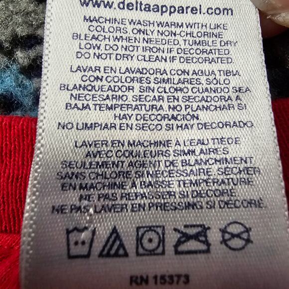 Delta Pro Weight Red Waylon Jennings Western Graphic T-shirt Size S - Picture 10 of 10